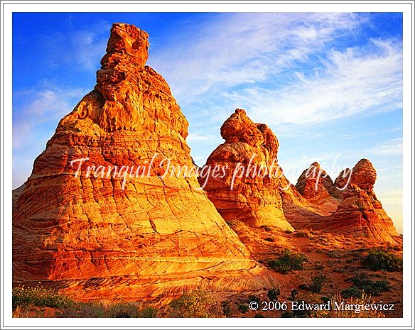 450343B   Morning light and the South Coyote Buttes 